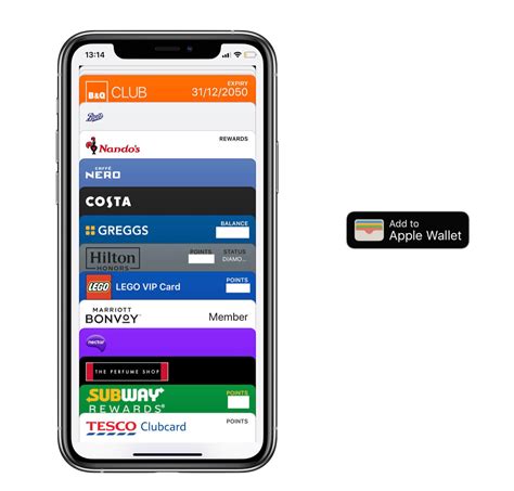 add loyalty card to apple wallet.